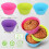 7Pcs Lunch Box Set 1300ML 225x161x65mm Blue 7