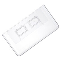Bathroom Wall Mount Storage Box PS, 12x22cm, Transparent