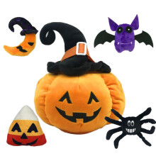Pillow Pumpkin Halloween Cushion Doll Plush Toy Sofa Throw Decor Pillowcase Home