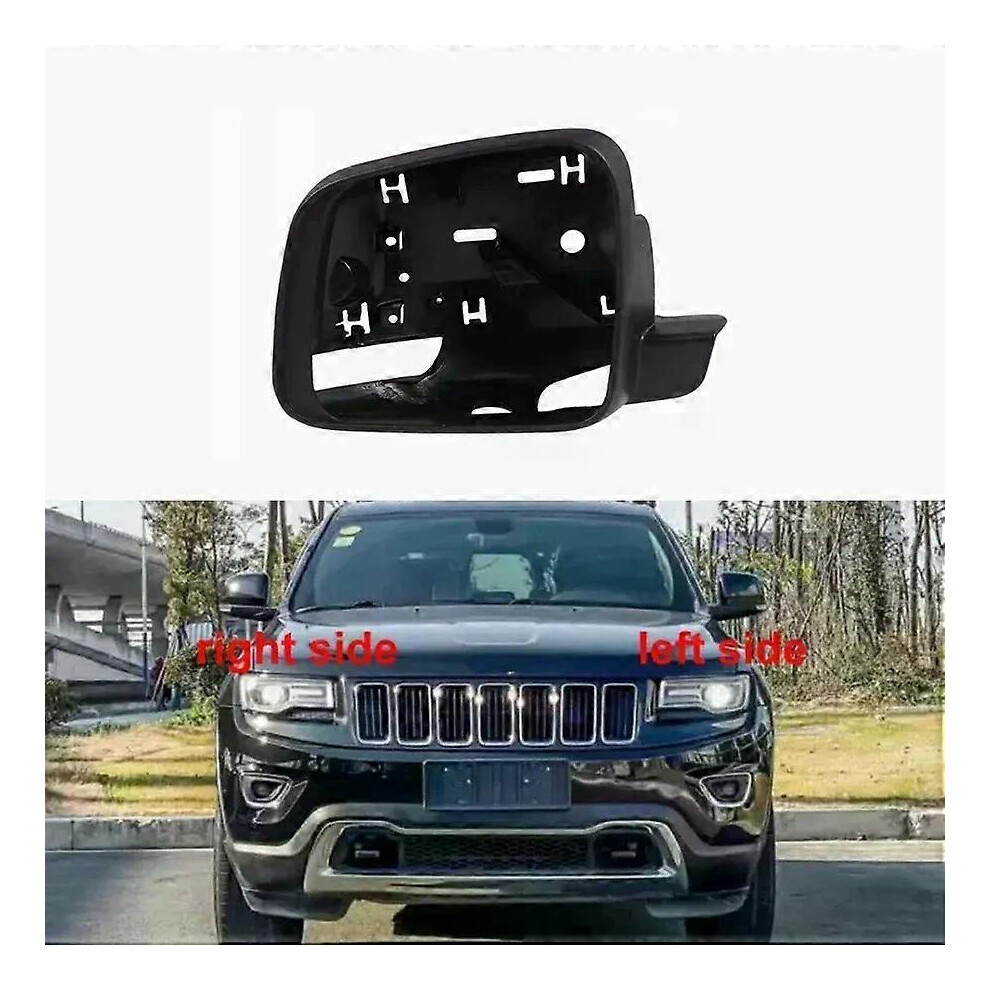 Rearview Mirror Frame, Abs Material For Jeep Grand Cherokee 2014-2021 (Approx. 2Pcs) 6901508058217