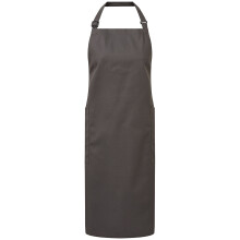 (One Size, Dark Grey) Premier Unisex Adult Organic Fairtrade Certified Full Apron