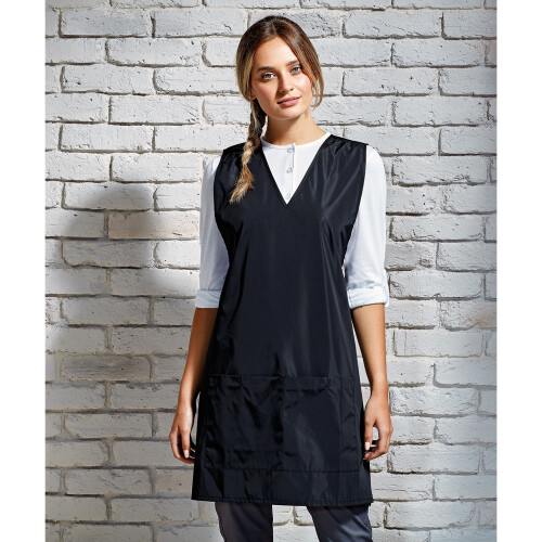 Premier (L-XL, Black) Premier Womens/Ladies Wrap Around Work Tunic 2