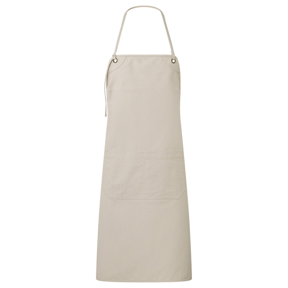 Premier (One Size, Natural) Unisex Adult Artisan's Choice Canvas Double Pocket Apron