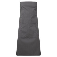 (One Size, Dark Grey) Premier Unisex Adult Swap & Pop Customizable Full Apron