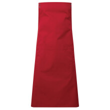 (One Size, Red) Premier Unisex Adult Swap & Pop Customizable Full Apron