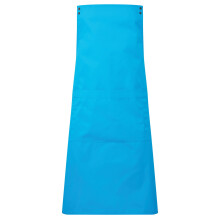 (One Size, Turquoise) Premier Unisex Adult Swap & Pop Customizable Full Apron