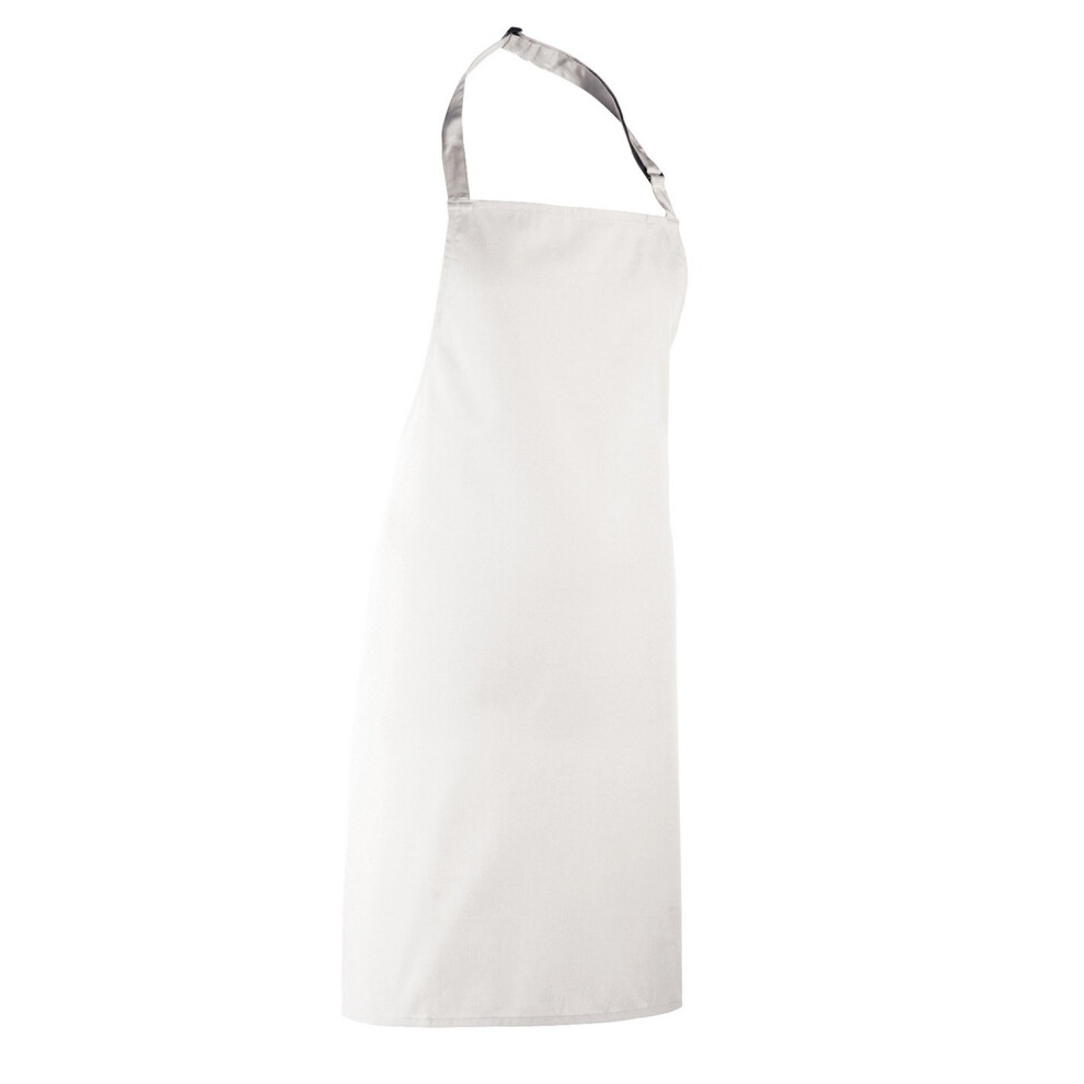 Premier (Xl, White) Unisex Adult Colours Full Apron