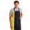 Premier (One Size, Black/ Lime) Premier Unisex Contrast Workwear Bib Apron 2