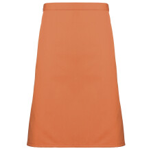 (One Size, Terracotta) Premier Ladies/Womens Mid-Length Apron
