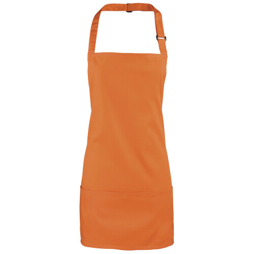 Premier (One Size, Orange) Premier Colours 2-in-1 Apron / Workwear