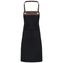 (One Size, Black/Brown) Premier Unisex Adult Espresso Full Apron