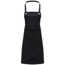 (One Size, Black/Black) Premier Unisex Adult Espresso Full Apron
