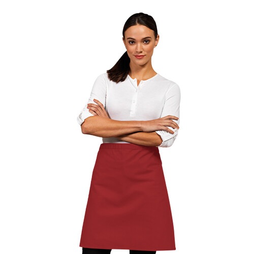 Premier (One Size, Red) Premier Ladies/Womens Mid-Length Apron 1