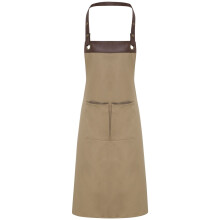 (One Size, Khaki/Brown) Premier Unisex Adult Espresso Full Apron