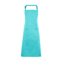 (One Size, Duck Egg) Premier Ladies/Womens Colours Bip Apron With Pocket / Workwear