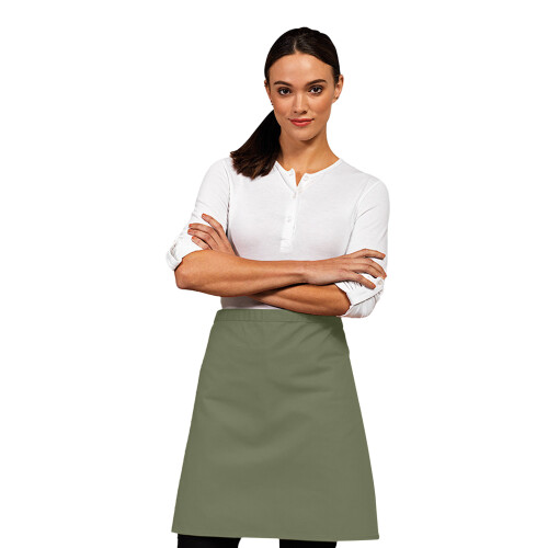 Premier (One Size, Olive) Premier Ladies/Womens Mid-Length Apron 1