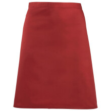 (One Size, Red) Premier Ladies/Womens Mid-Length Apron