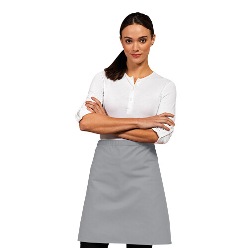 Premier (One Size, Silver Grey) Premier Ladies/Womens Mid-Length Apron 1