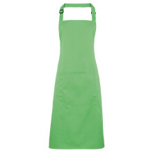 (One Size, Apple) Premier Ladies/Womens Colours Bip Apron With Pocket / Workwear