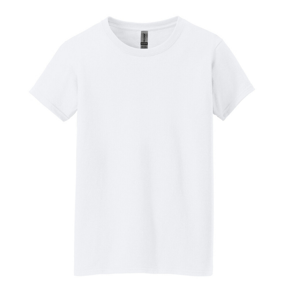 Gildan (3Xl, ) Womens/Ladies Heavy Cotton T-Shirt White