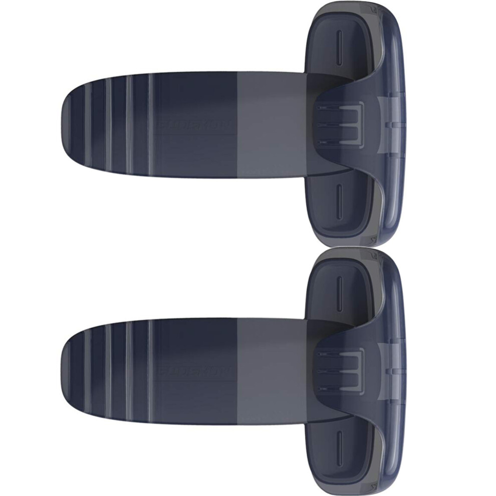 Peace of Mind for Parents, Baby Safety Fridge Lock Ensuring Child Proof Refrigerator Use, No Residue Damage upon Removal (2PCS)