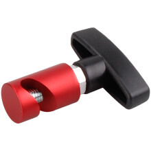 Adjustable Car Hood Strut Clamp Heavy Duty Aluminum Alloy Lift Support Holder for Vehicle Maintenance Red