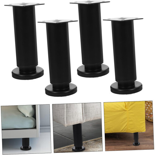 4pcs Adjustable Furniture Legs with Adjustable Height for Sofa Cabinet Table Replacement, Sturdy Support 1
