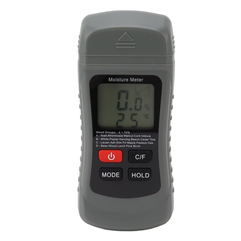 Accuracy Pin Type Wood Moisture Meter With Temperature Detection For Wood And Building Materials 9169991253299