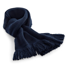 (One size, French Navy) Beechfield Unisex Classic Knitted Scarf