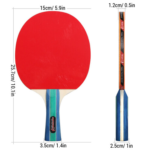 PingPongSet:4Paddles,8Balls,Orange,25.7*15*1.2cm