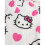 Hello Kitty Hello Kitty Womens/Ladies Hearts Robe 3