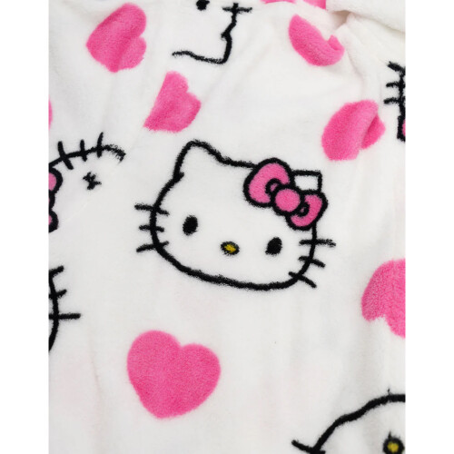 Hello Kitty Hello Kitty Womens/Ladies Hearts Robe 2
