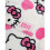 Hello Kitty (L, Multicoloured) Hello Kitty Womens/Ladies Hooded Robe 3