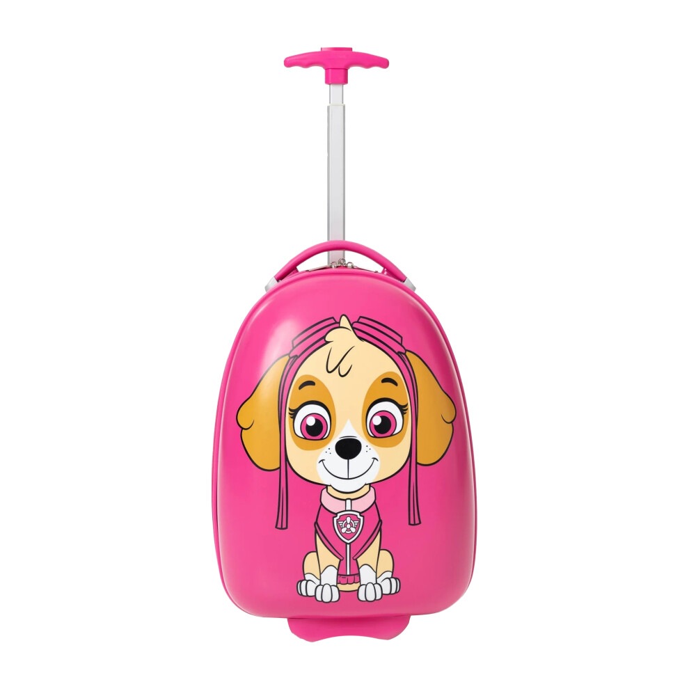 Paw Patrol Skye 2 Wheeled Suitcase Pink