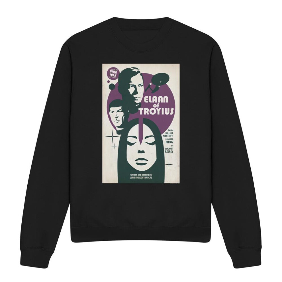 Star Trek (Xl, ) Unisex Adult The Original Series Episode 68 Sweatshirt Black