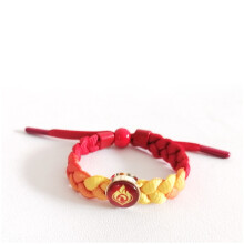 (Fire) Genshin Luminous Impact Bracelet Adjustable Gradient Braided Bracelet Wind Fire