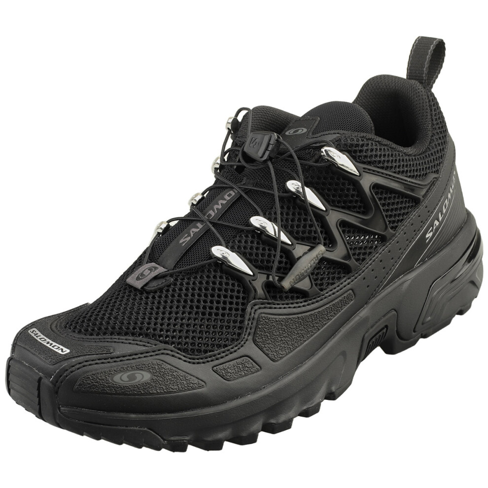 Salomon (11) Acs Og Unisex Fashion Trainers In Black Silver Black,Silver