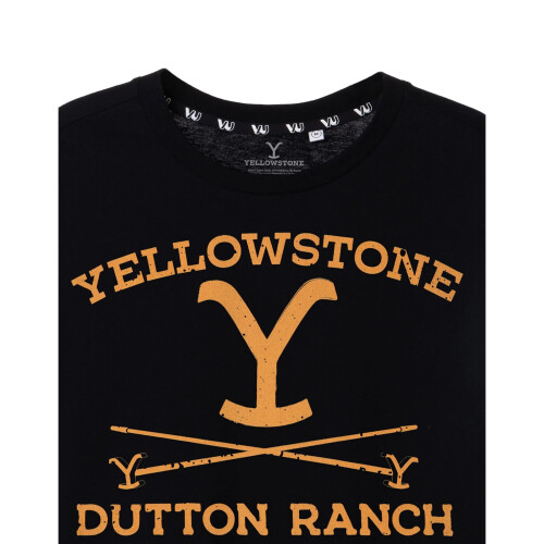 Yellowstone Yellowstone Mens Dutton Ranch Short-Sleeved T-Shirt 1