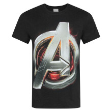Avengers Age Of Ultron Official Mens Logo T-Shirt