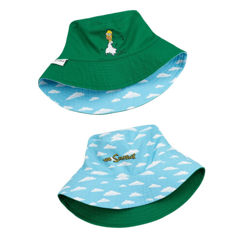 The Simpsons The Simpsons Mens Reversible Bucket Hat 1