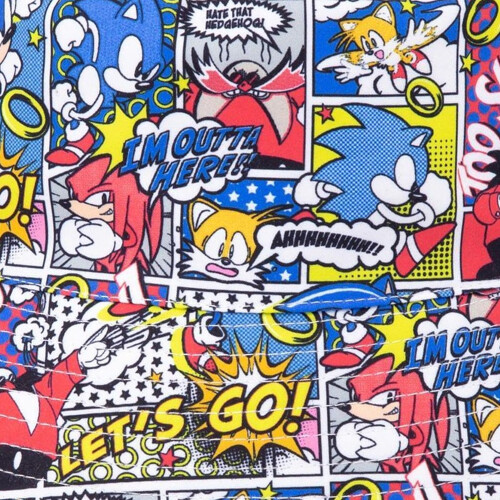 Sonic The Hedgehog Sonic The Hedgehog Childrens/Kids Comic Bucket Hat 2