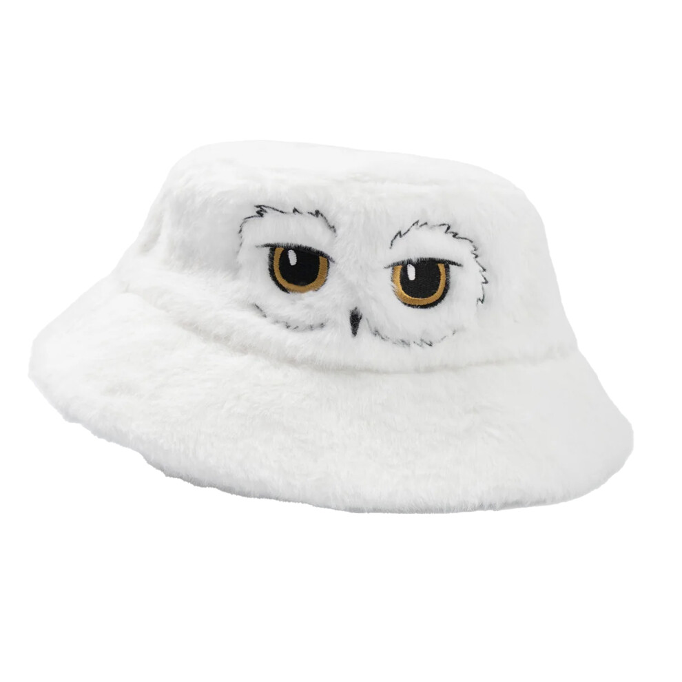 Harry Potter Childrens/Kids Hedwig Bucket Hat White