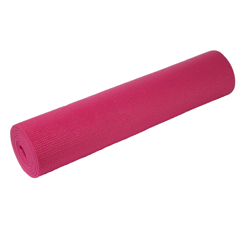 Photos - Yoga  Tri Dri  And Fitness Mat(One Size, Hot Pink)