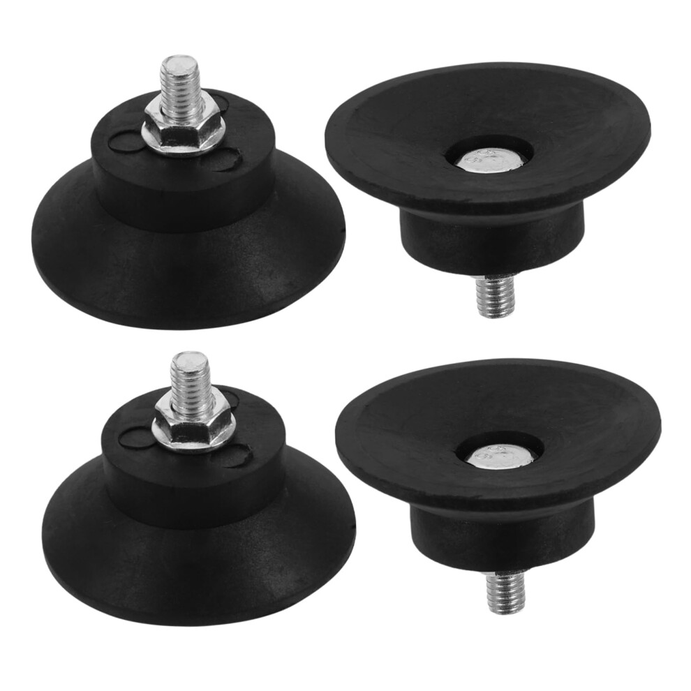 4Pcs Rubber Vibration Isolation Pads With Threaded Foot Design For Generators And Heavy Equipment 9771547230434