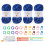 4Pcs Soft Crochet Yarn with Large Eye Knitting-Chenille set 2 1