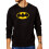 Batman Batman Official Mens Distressed Logo Sweatshirt 4