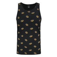 Batman Mens Stencil All-Over Print Vest