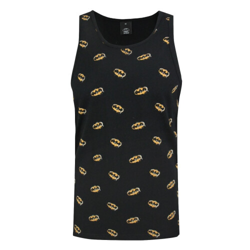 Batman Batman Mens Stencil All-Over Print Vest