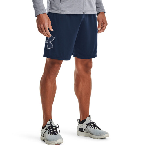 Under Armour (L, Academy Blue/Steel) Under Armour Mens Tech Shorts 2