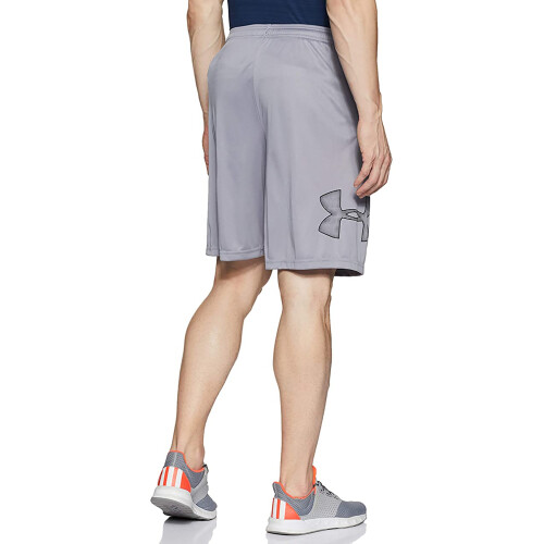 Under Armour (M, Steel Grey/Black) Under Armour Mens Tech Shorts 1